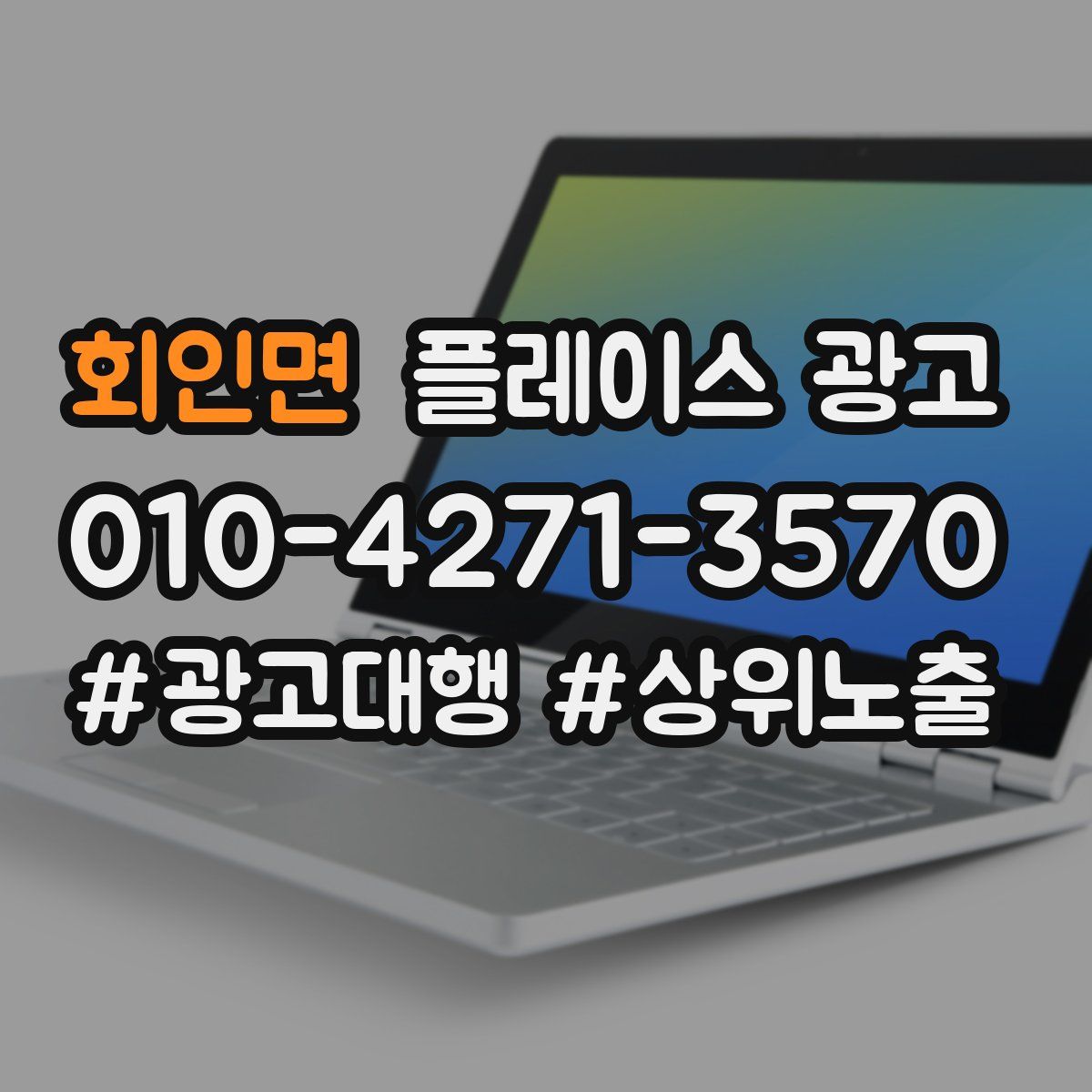 회인면 플레이스 광고