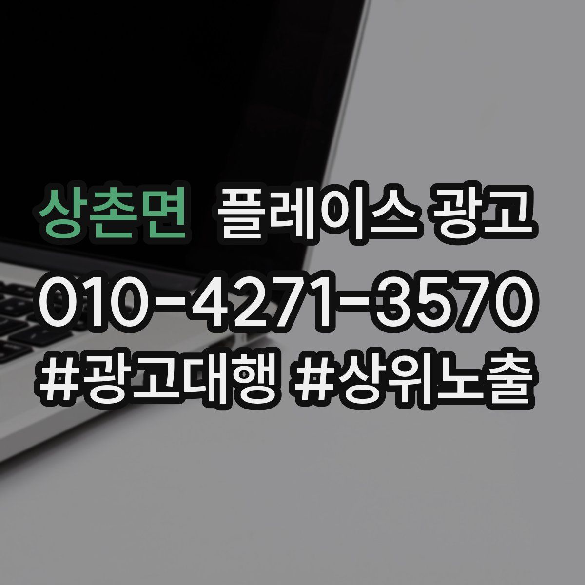 상촌면 플레이스 광고