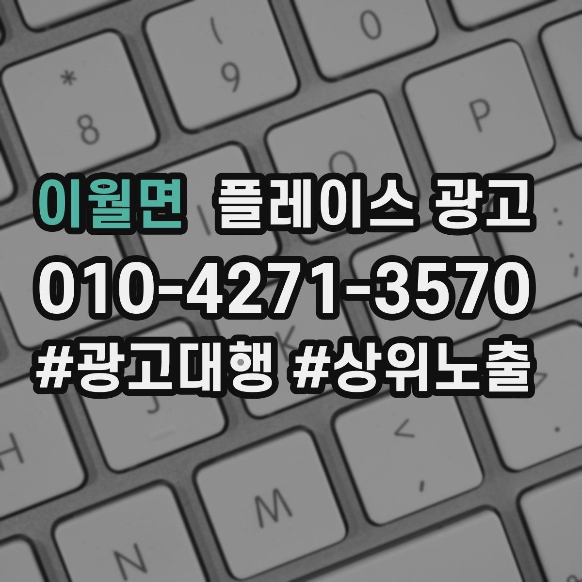 이월면 플레이스 광고