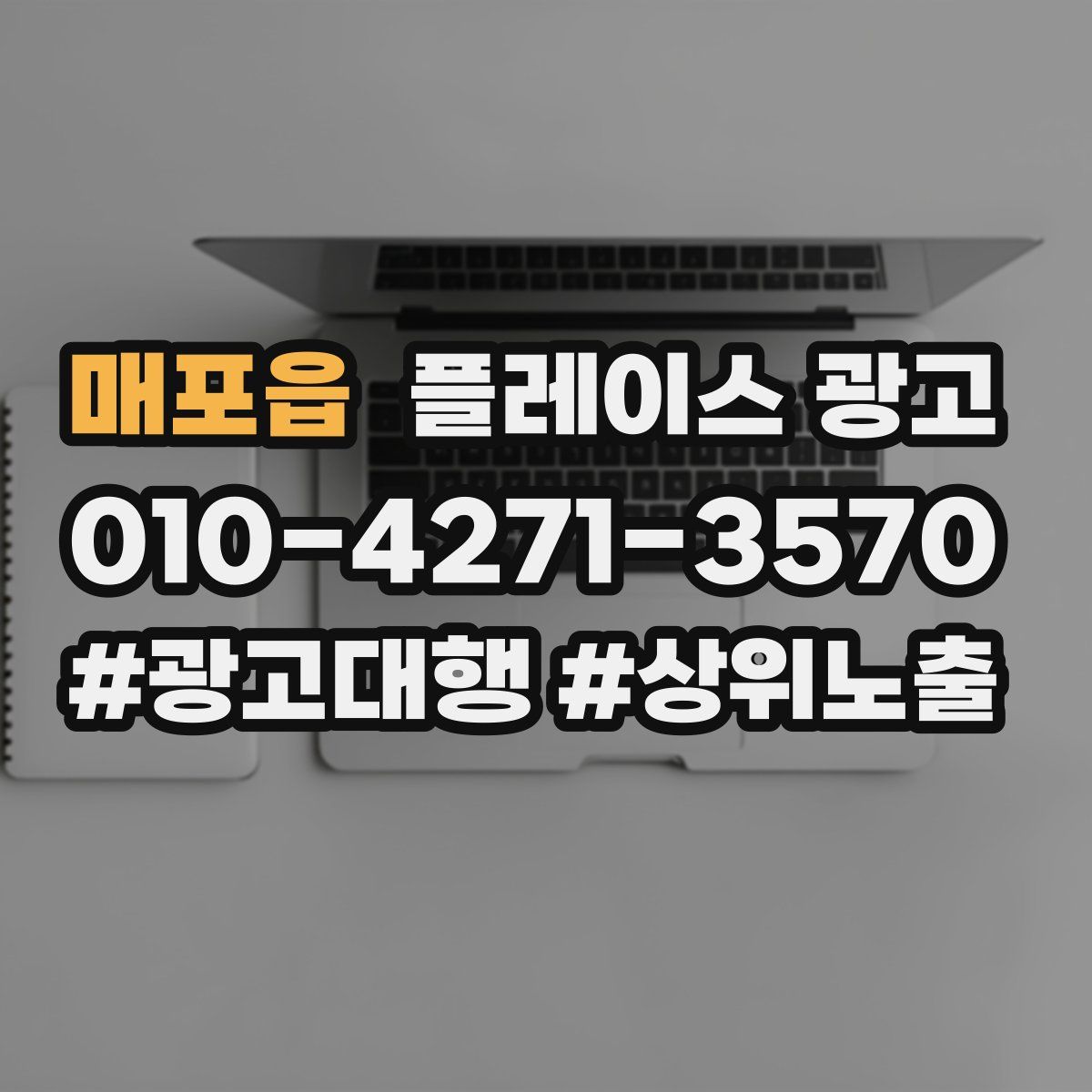 매포읍 플레이스 광고