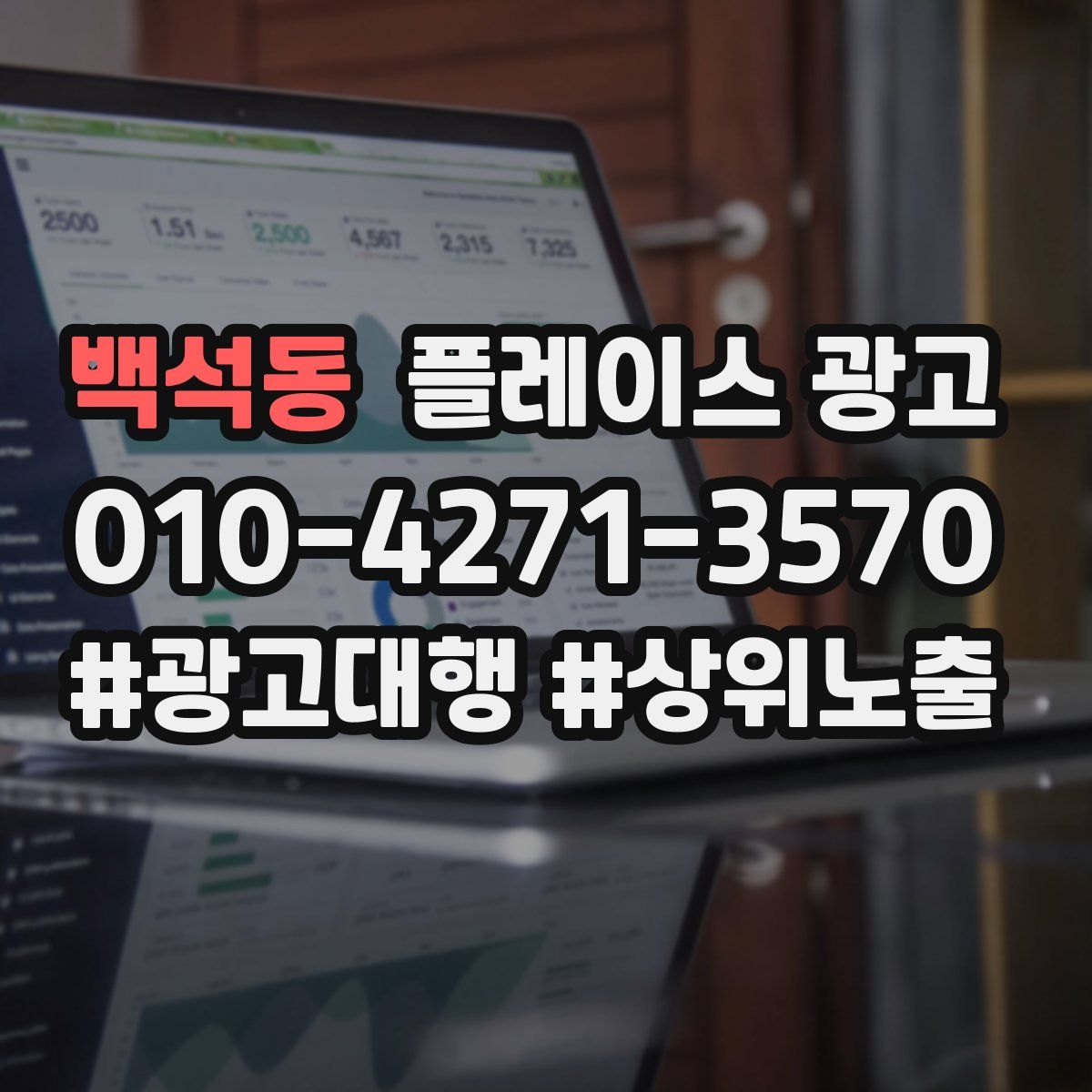 백석동 플레이스 광고