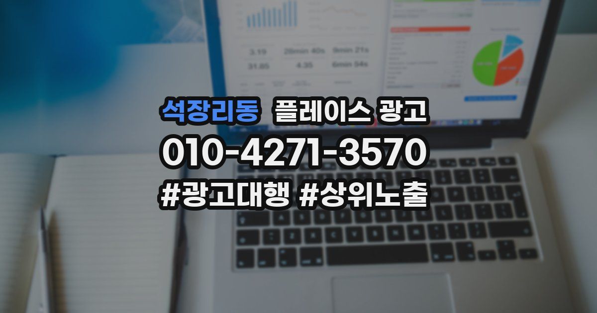 석장리동 플레이스 광고