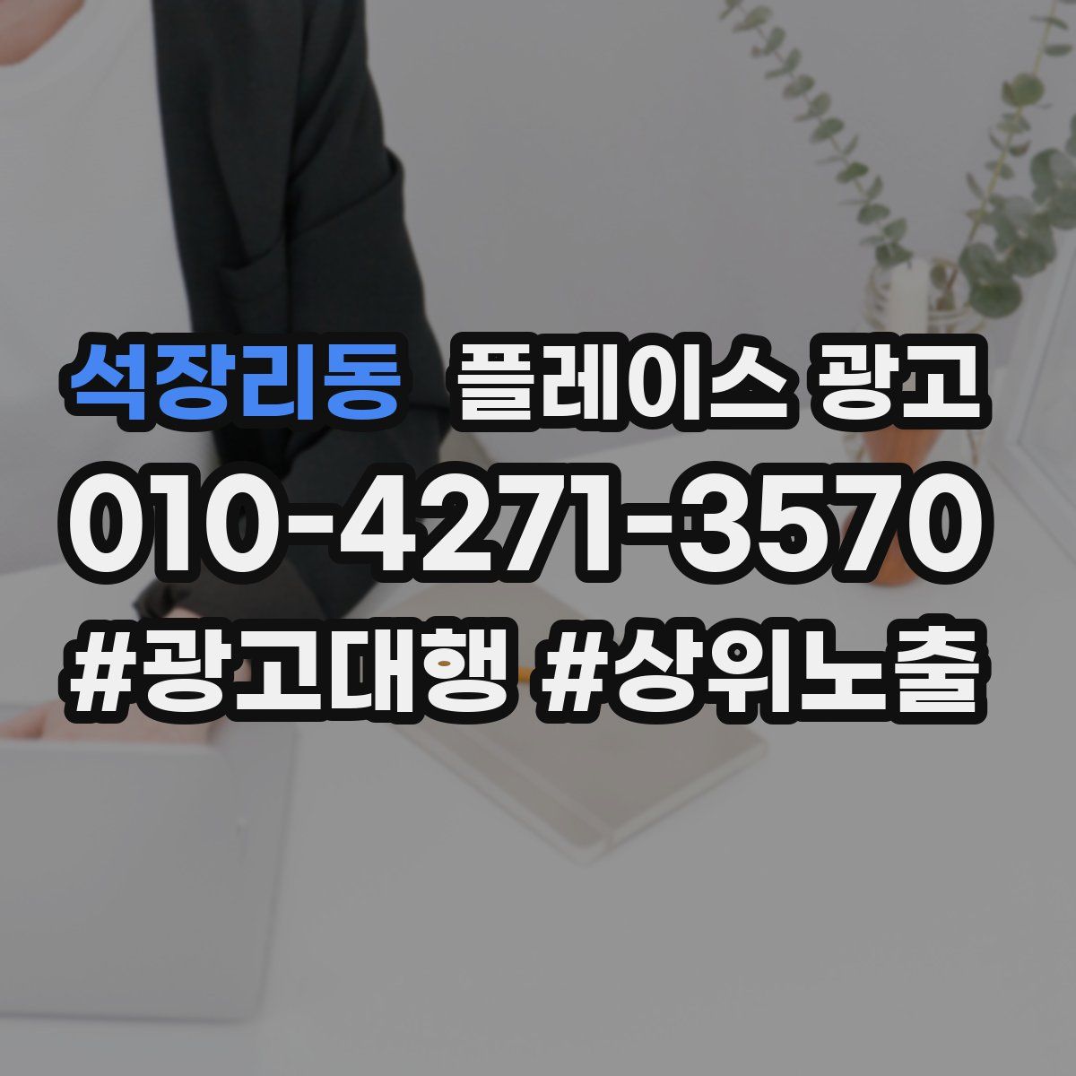 석장리동 플레이스 광고