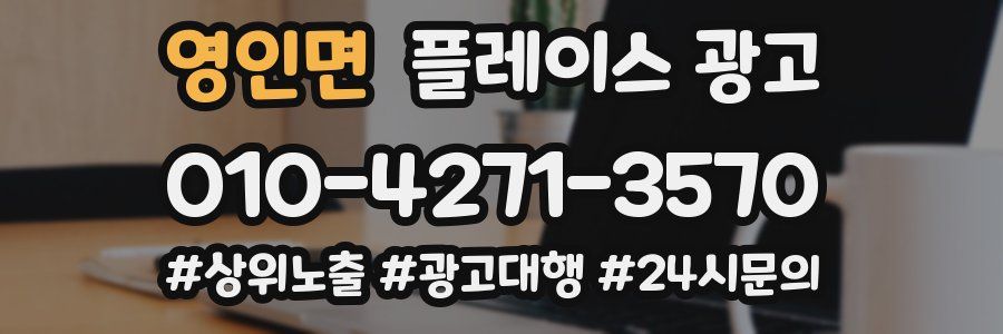 영인면 플레이스 광고