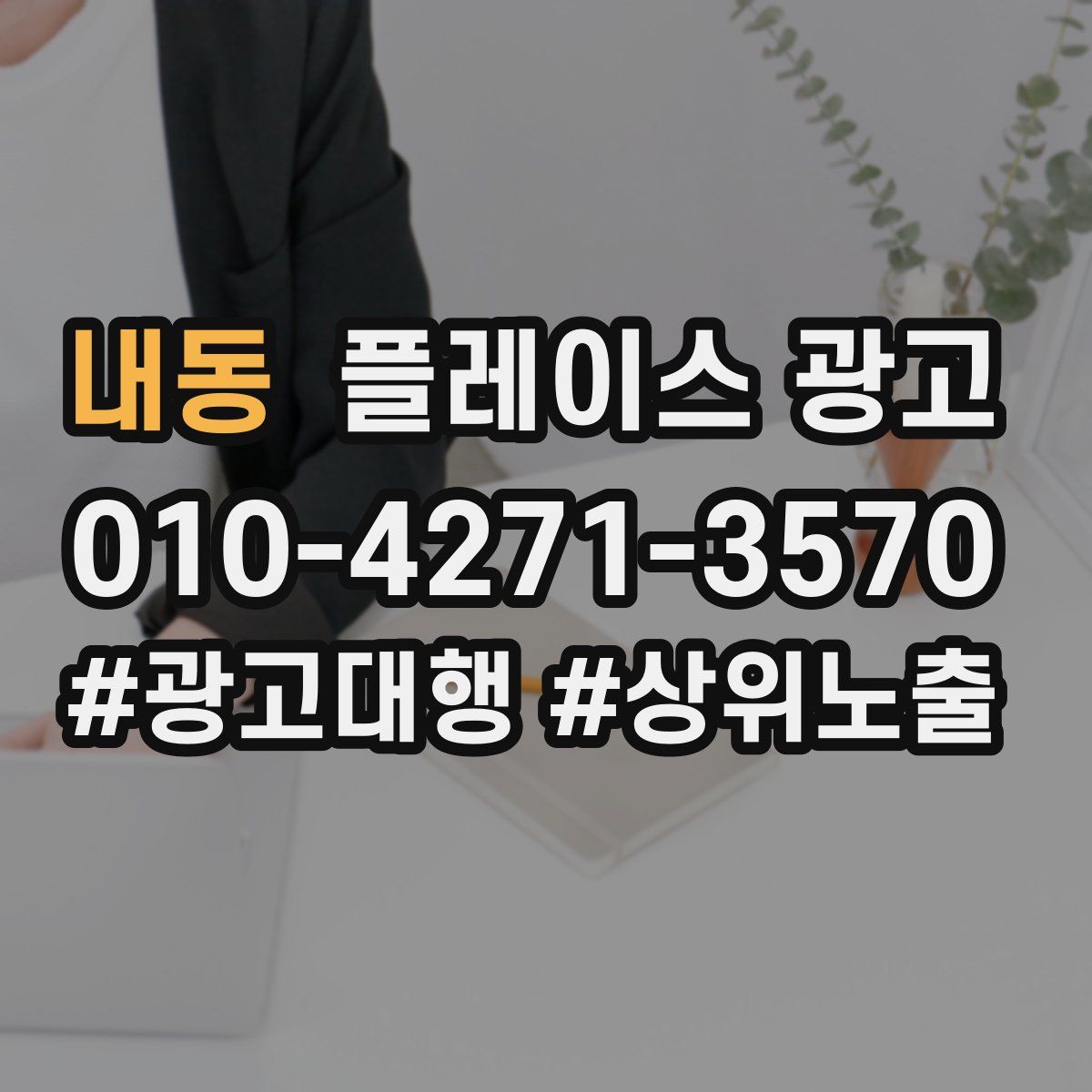 내동 플레이스 광고
