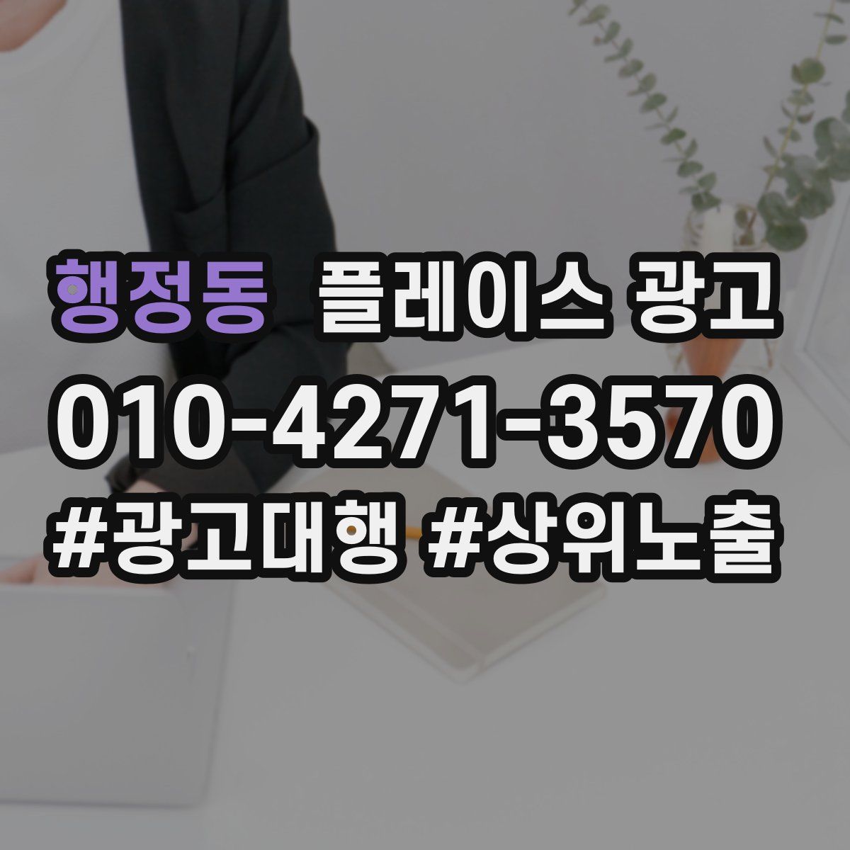 행정동 플레이스 광고