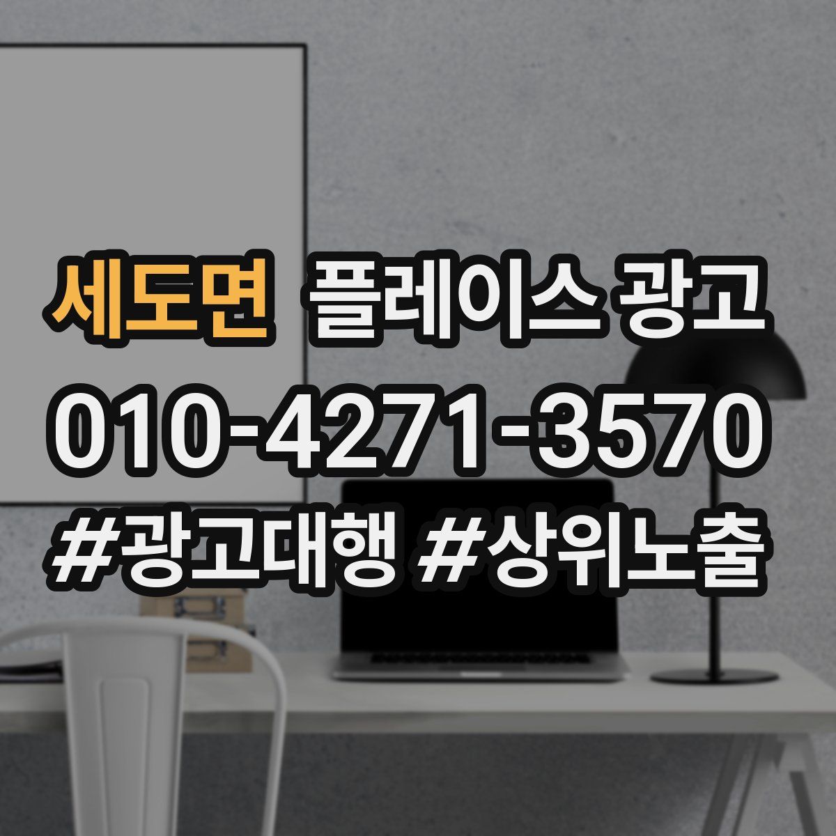 세도면 플레이스 광고