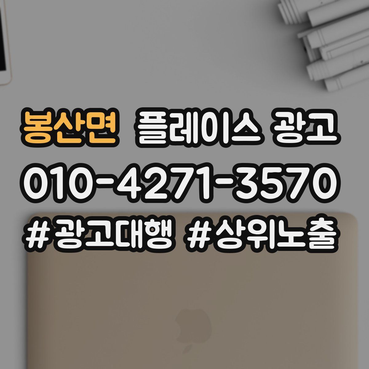 봉산면 플레이스 광고