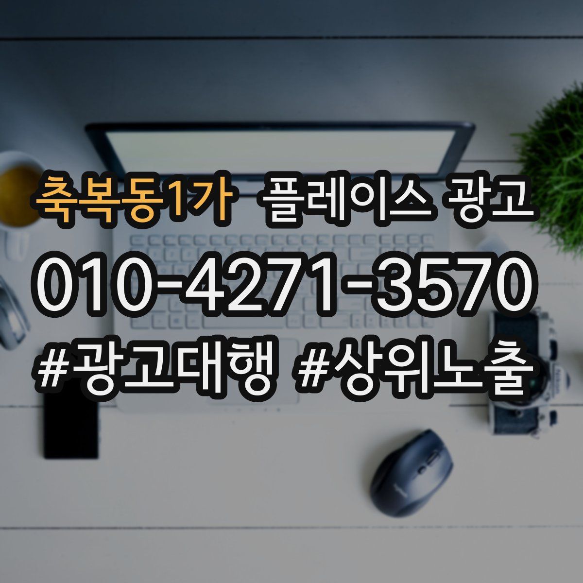 축복동1가 플레이스 광고