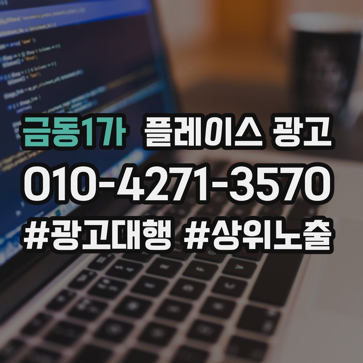 금동1가 플레이스 광고