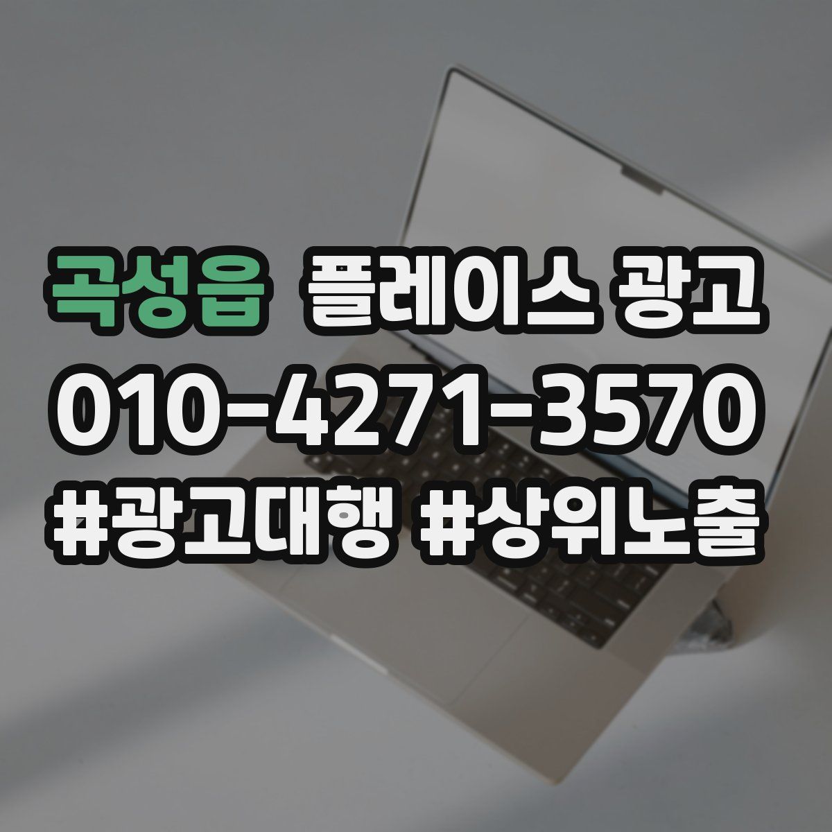 곡성읍 플레이스 광고