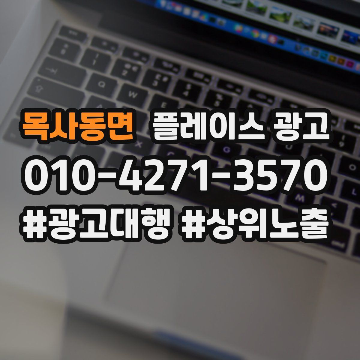 목사동면 플레이스 광고