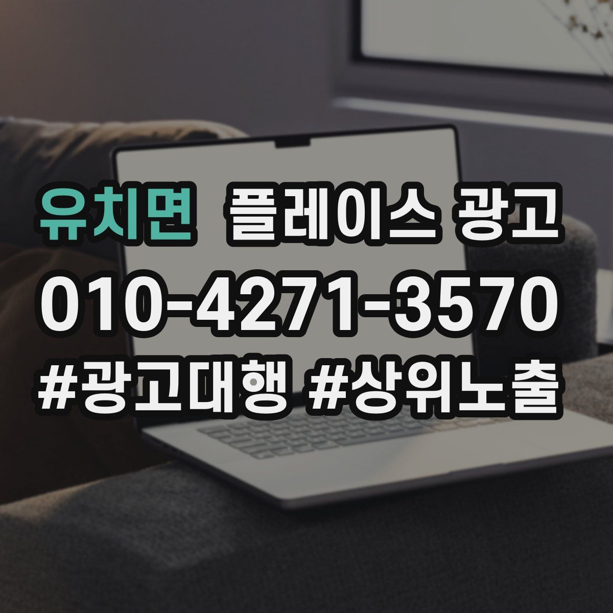 유치면 플레이스 광고