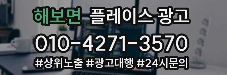 해보면 플레이스 광고