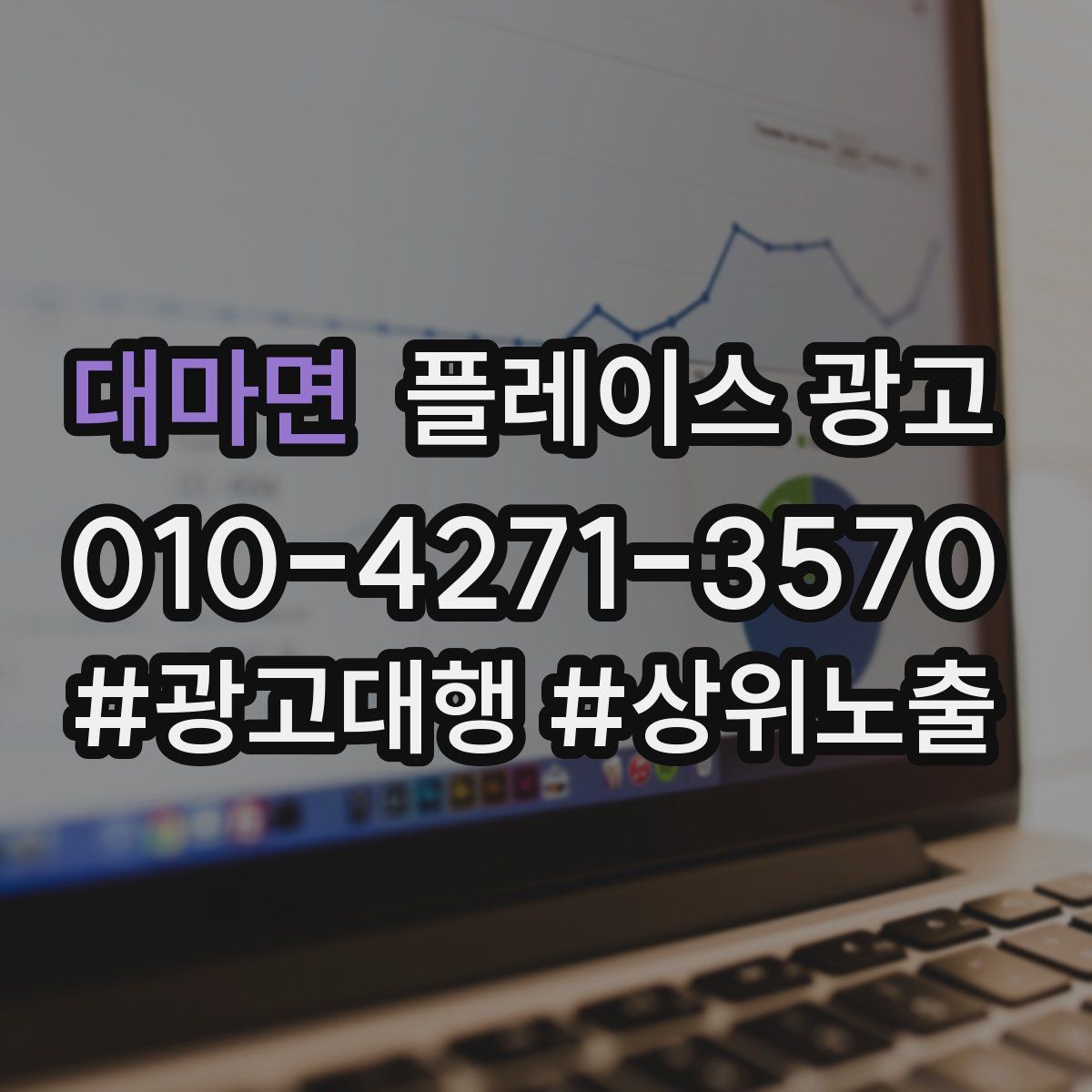대마면 플레이스 광고