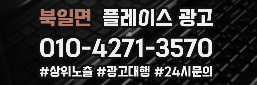 북일면 플레이스 광고
