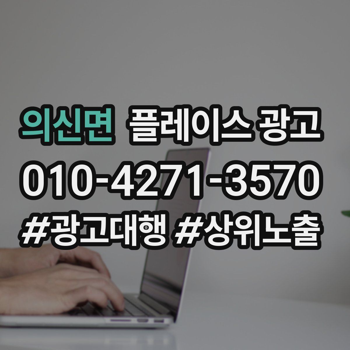 의신면 플레이스 광고