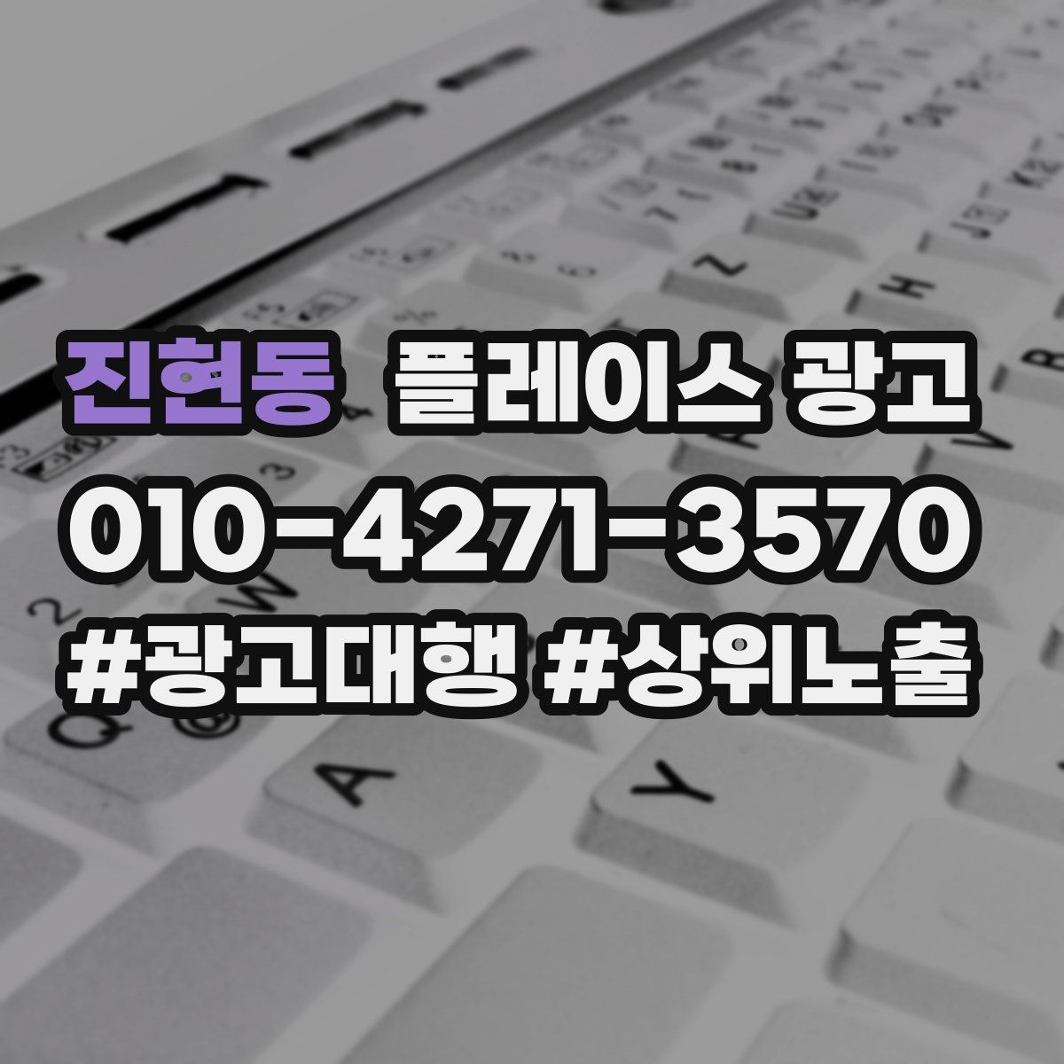 진현동 플레이스 광고