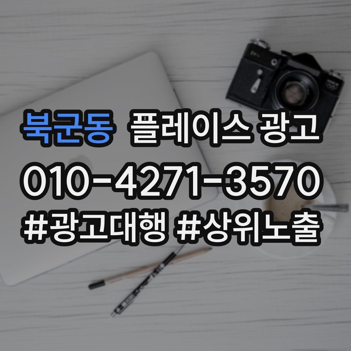 북군동 플레이스 광고