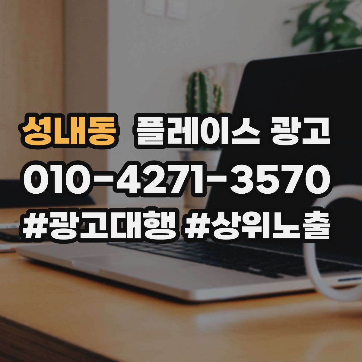 성내동 플레이스 광고