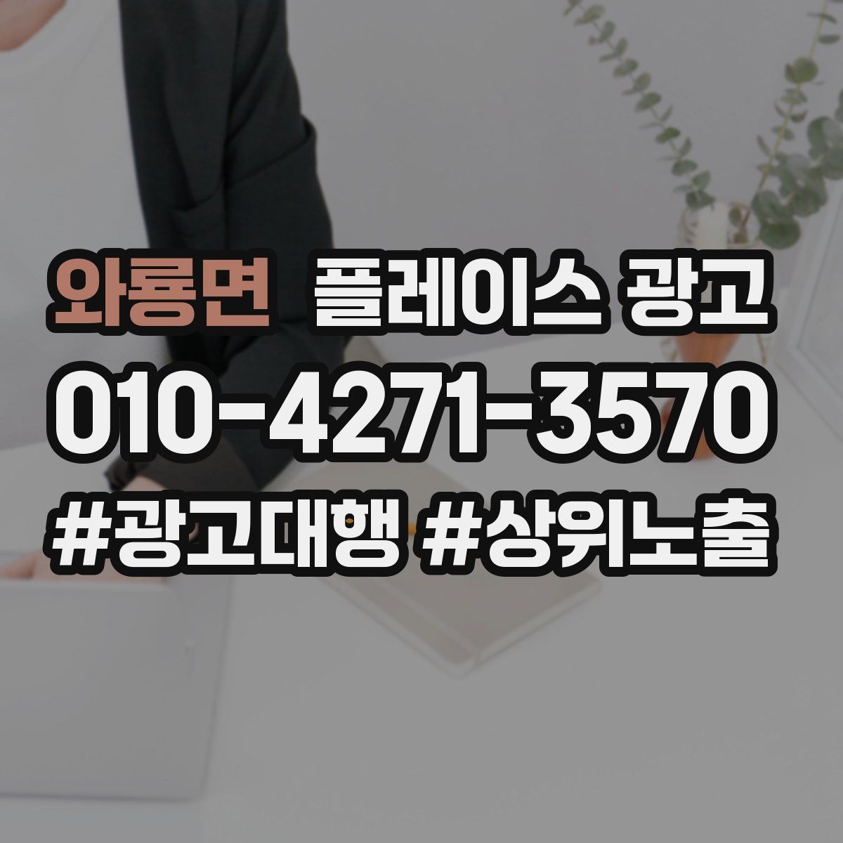 와룡면 플레이스 광고