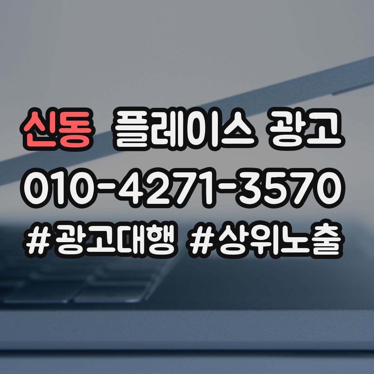 신동 플레이스 광고