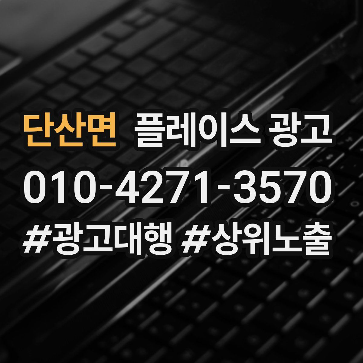 단산면 플레이스 광고