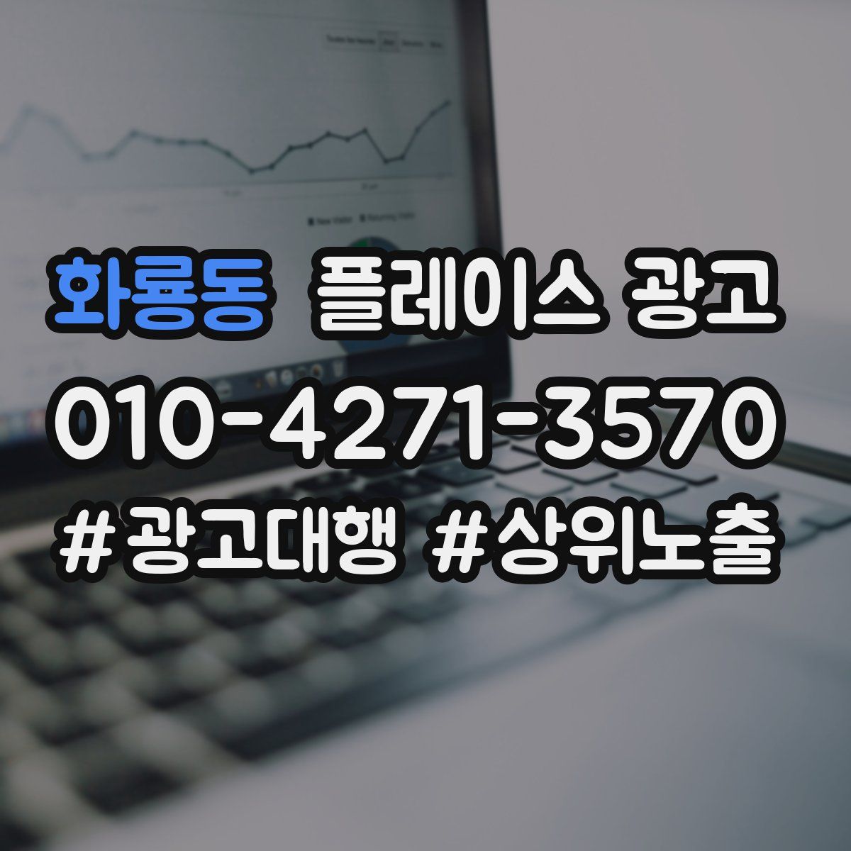 화룡동 플레이스 광고