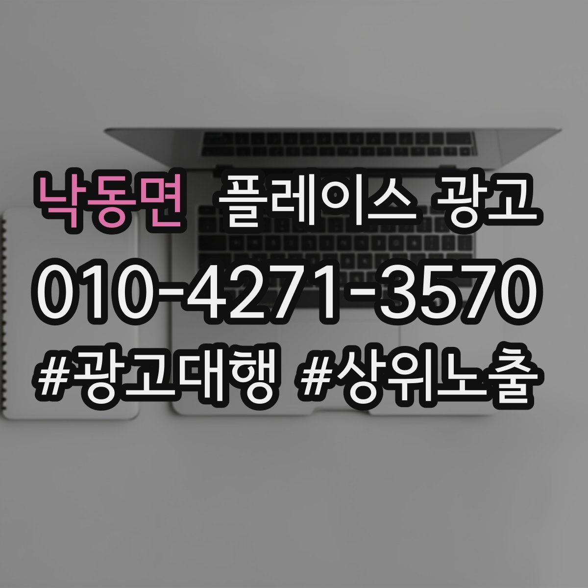 낙동면 플레이스 광고
