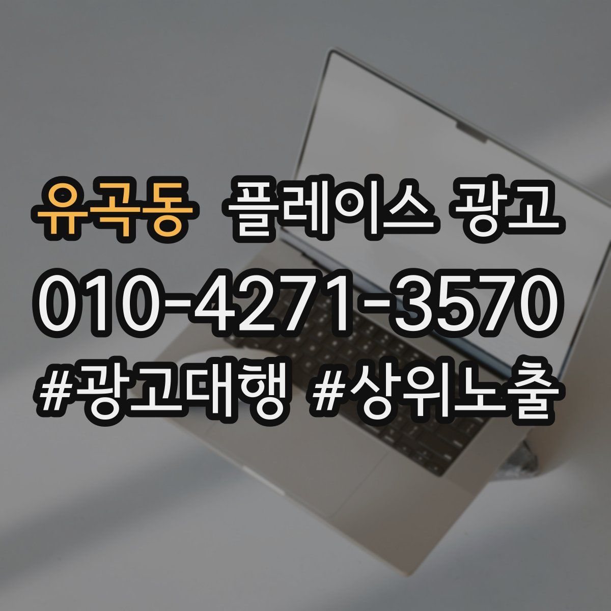 유곡동 플레이스 광고