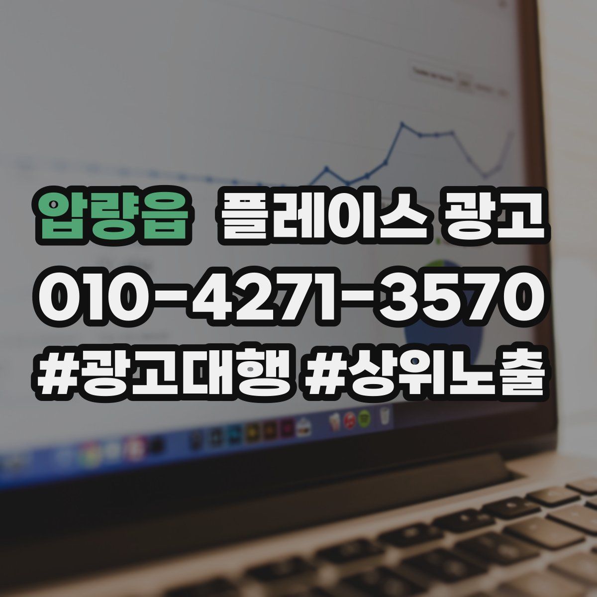 압량읍 플레이스 광고