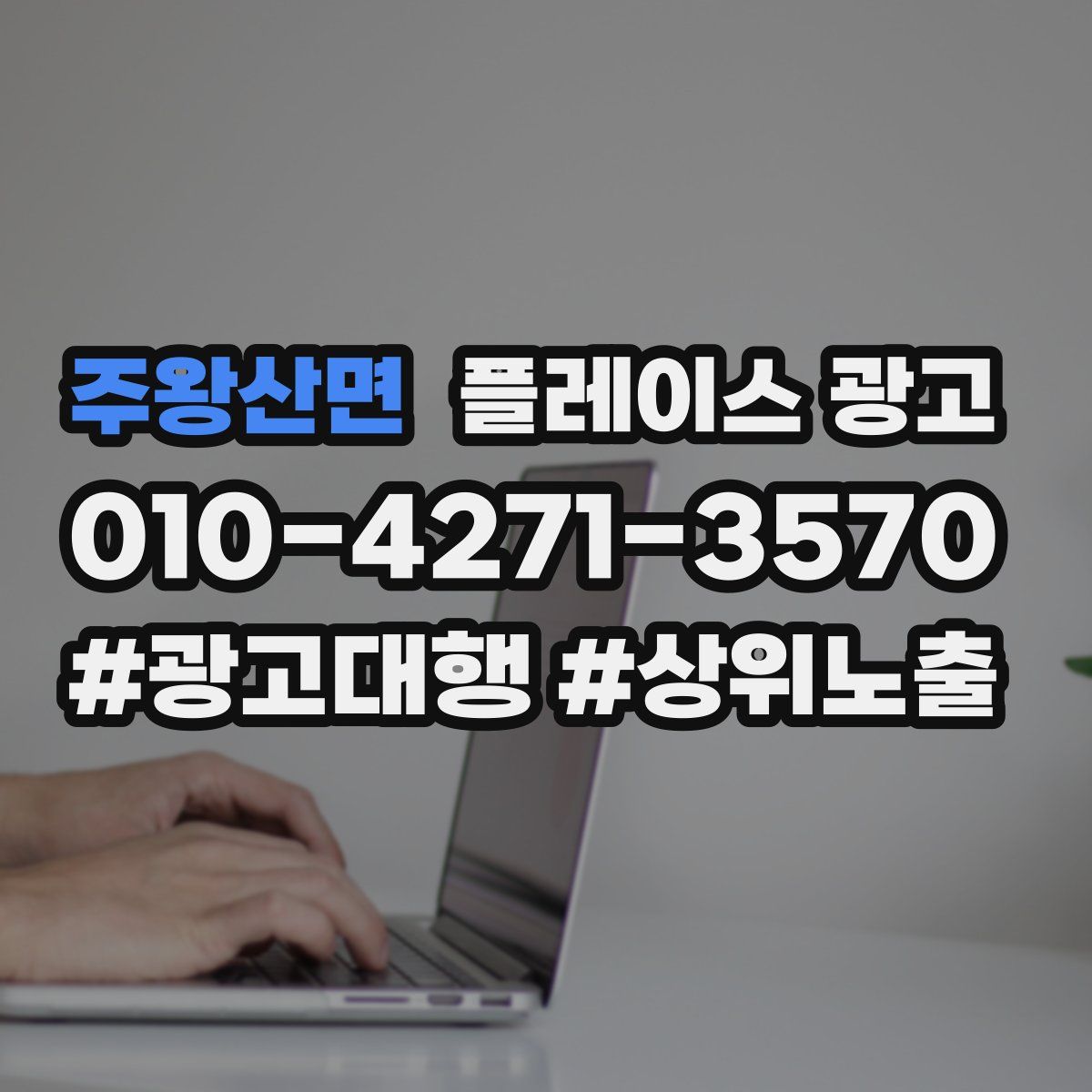 주왕산면 플레이스 광고