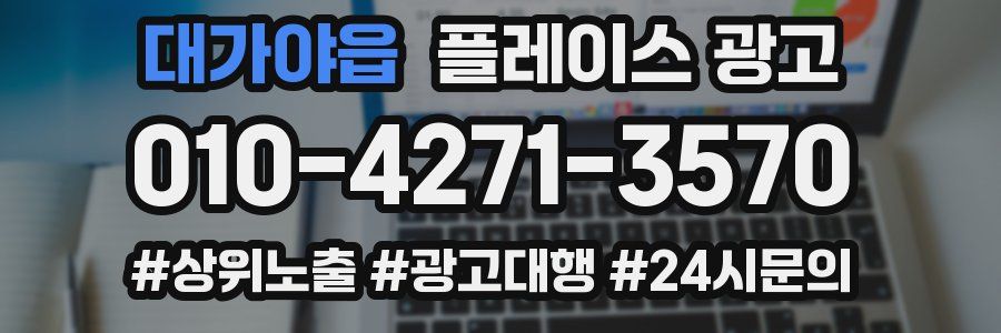 대가야읍 플레이스 광고