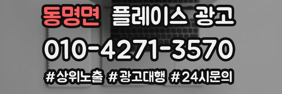 동명면 플레이스 광고