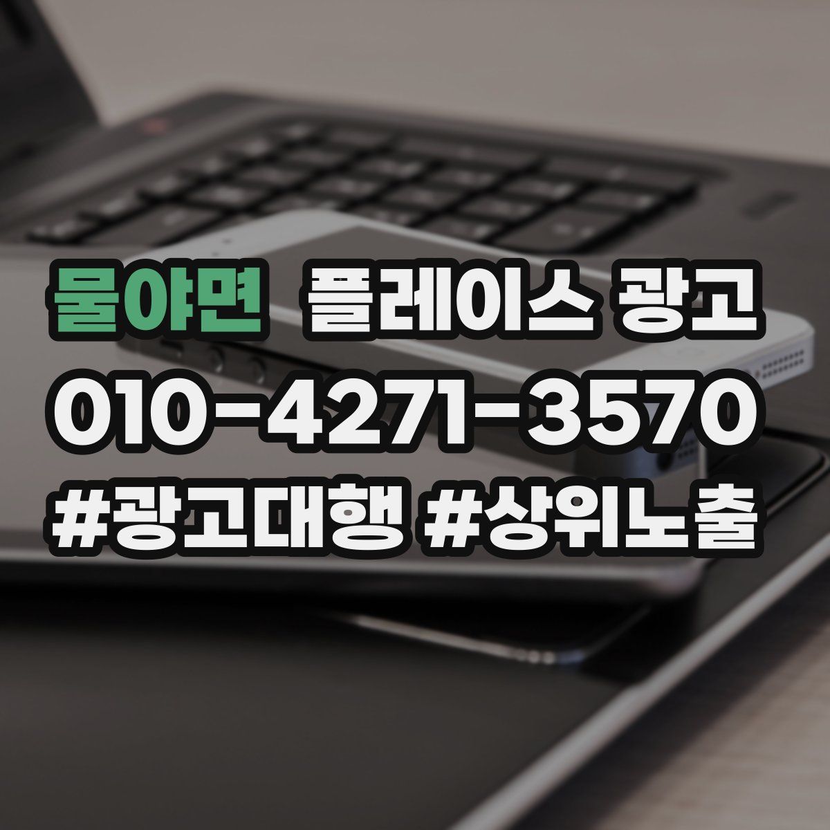 물야면 플레이스 광고