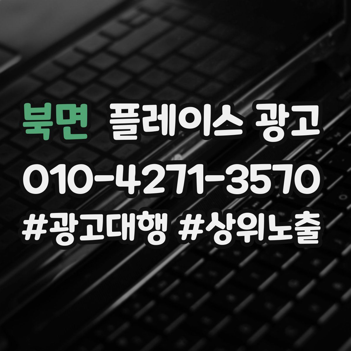 북면 플레이스 광고