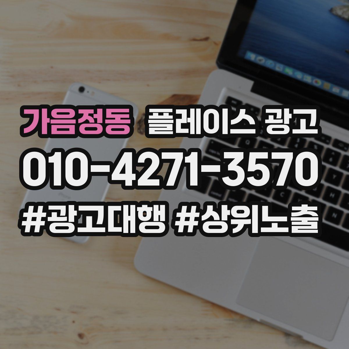 가음정동 플레이스 광고