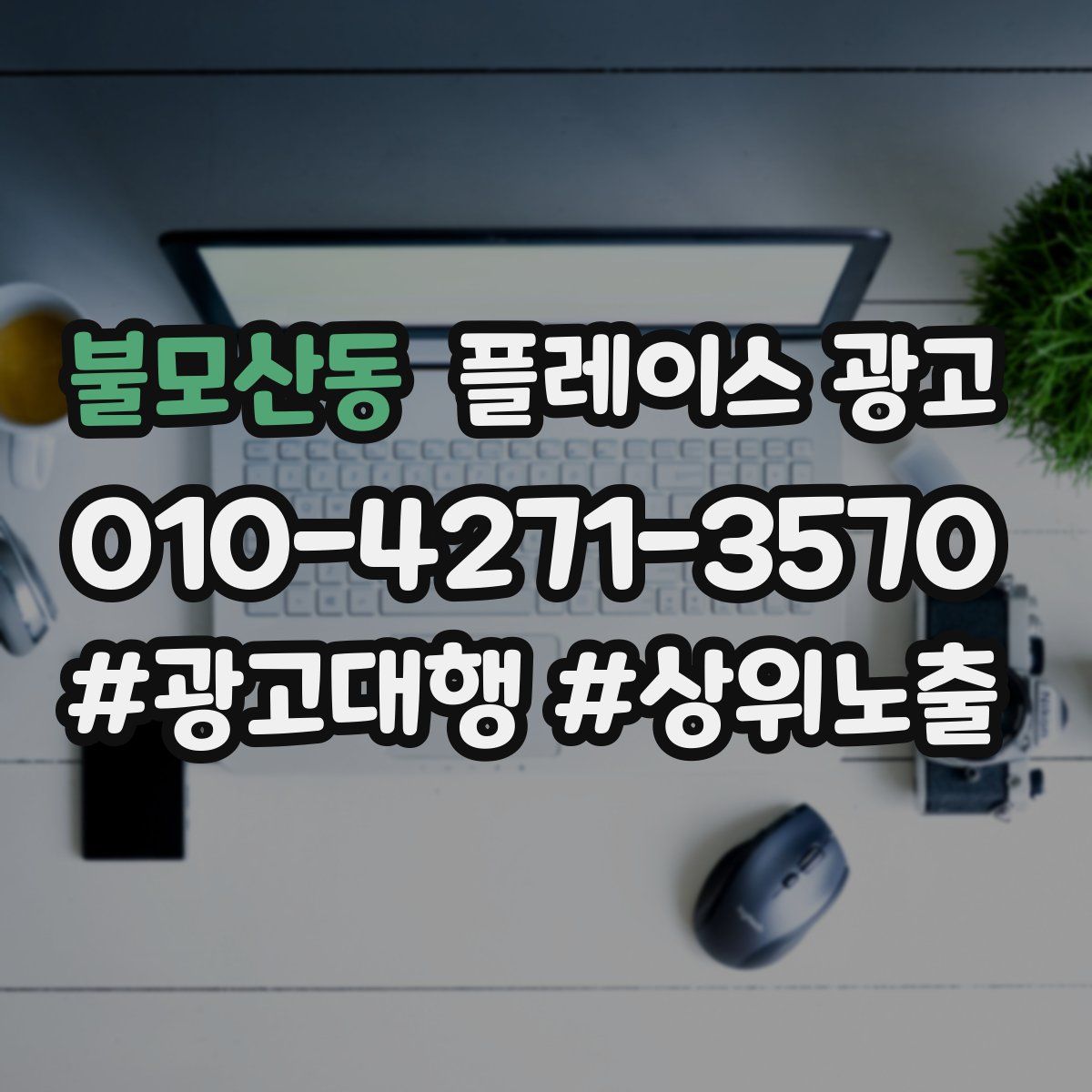 불모산동 플레이스 광고