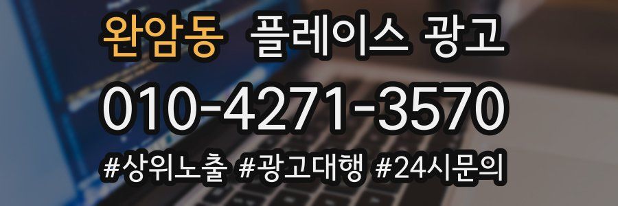 완암동 플레이스 광고