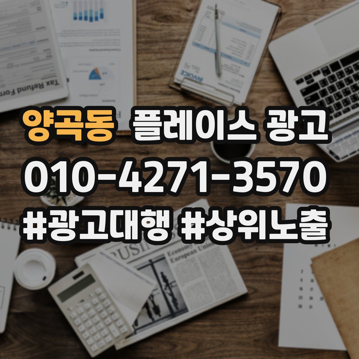 양곡동 플레이스 광고