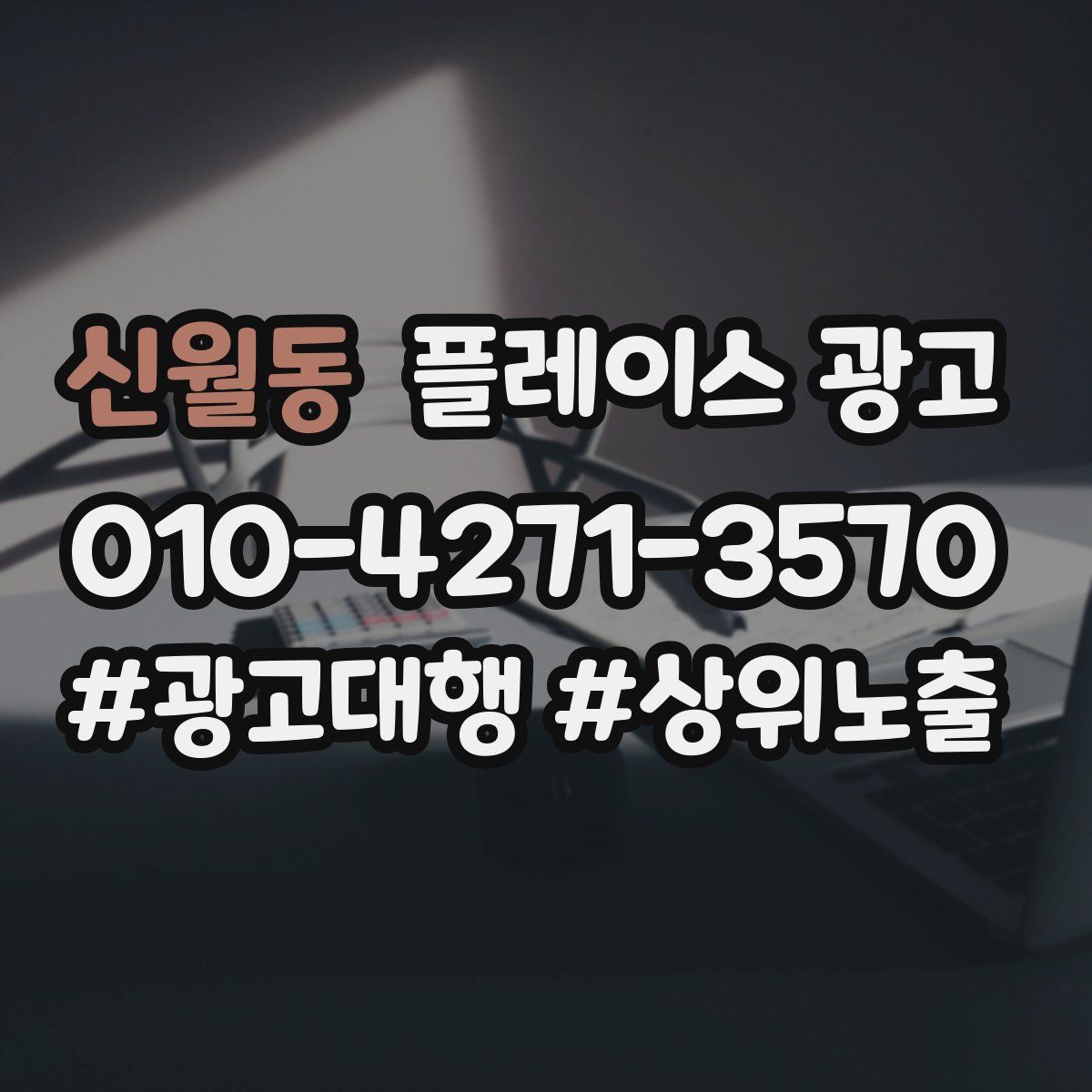 신월동 플레이스 광고