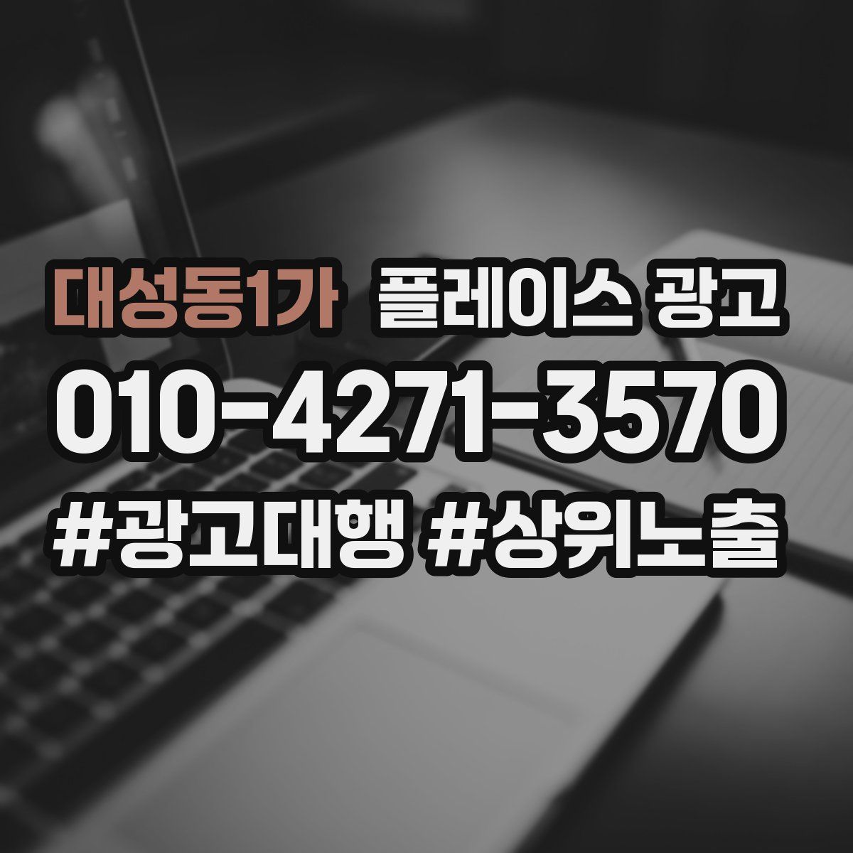 대성동1가 플레이스 광고