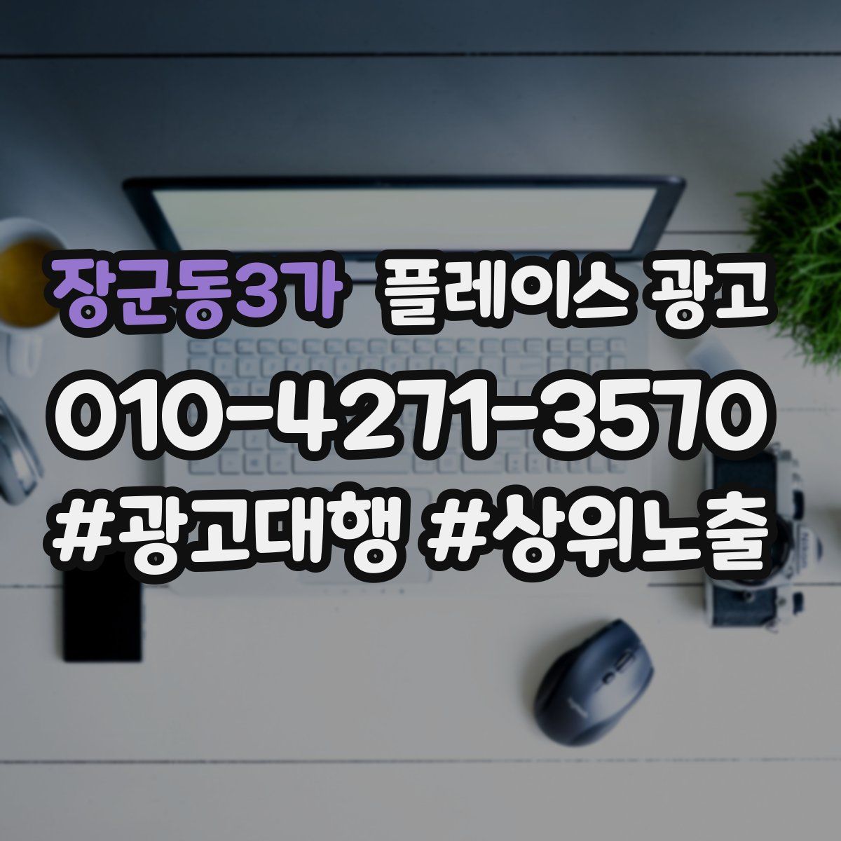 장군동3가 플레이스 광고