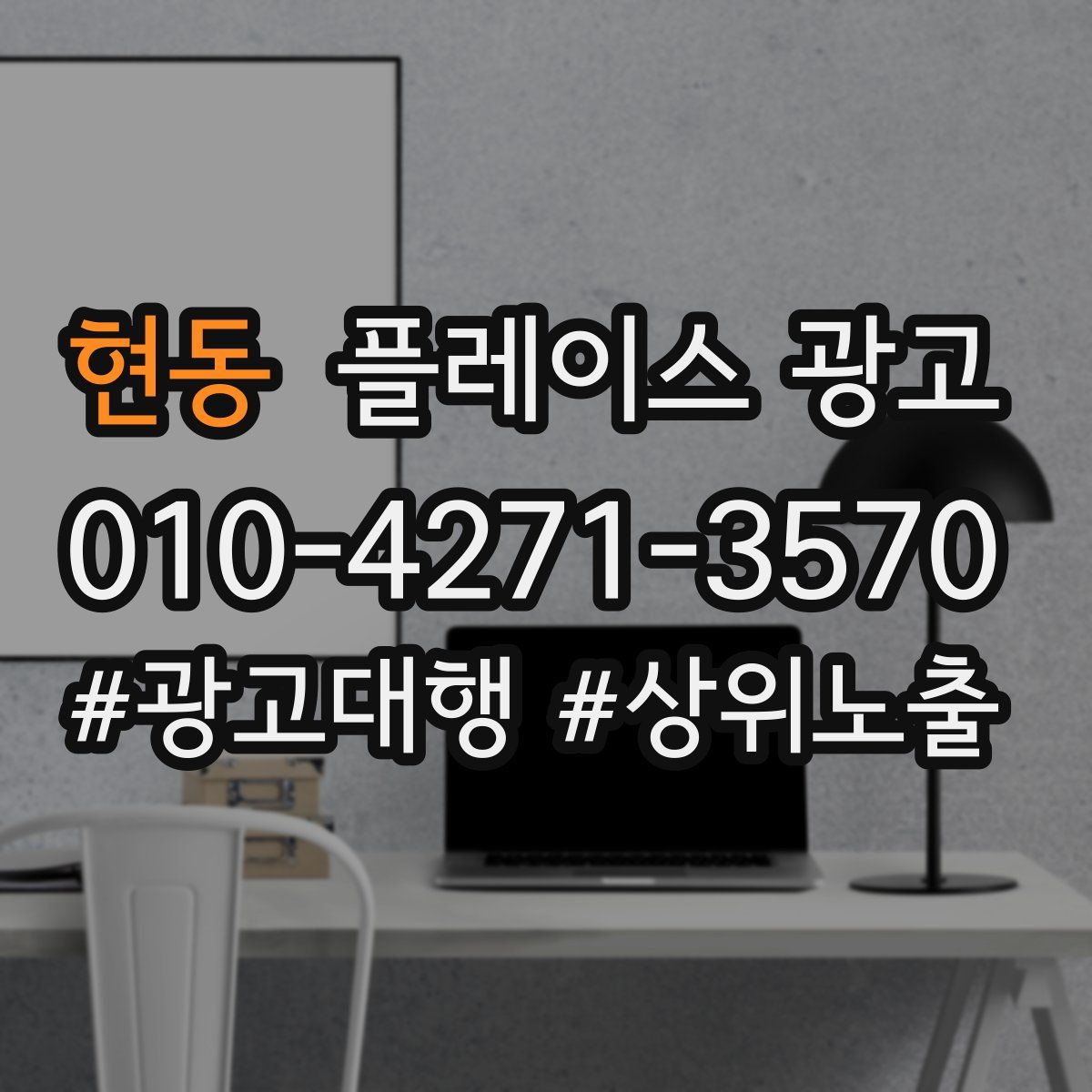 현동 플레이스 광고
