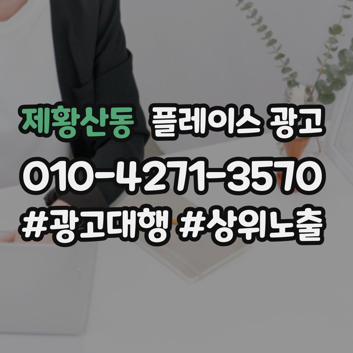 제황산동 플레이스 광고