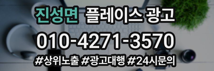 진성면 플레이스 광고