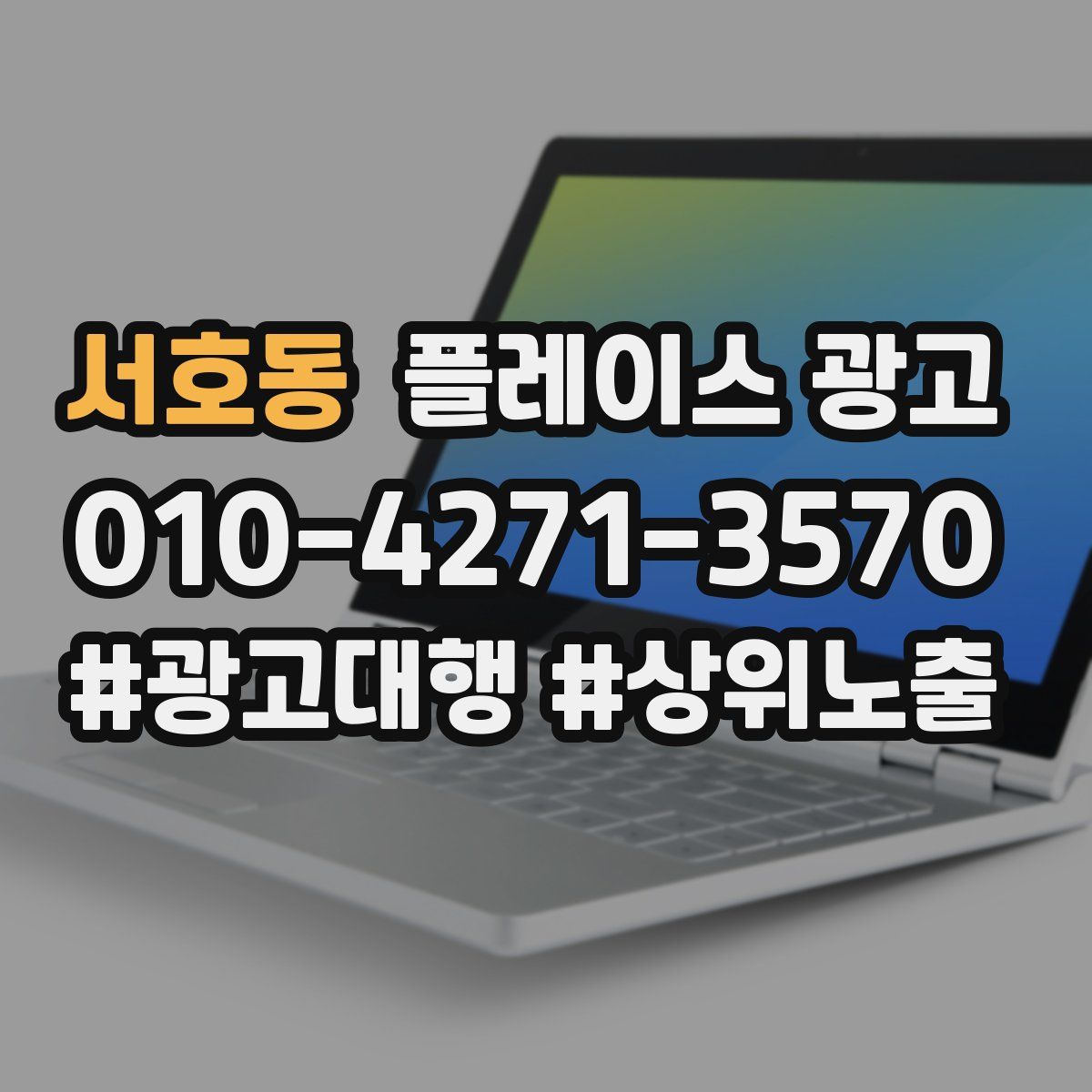 서호동 플레이스 광고