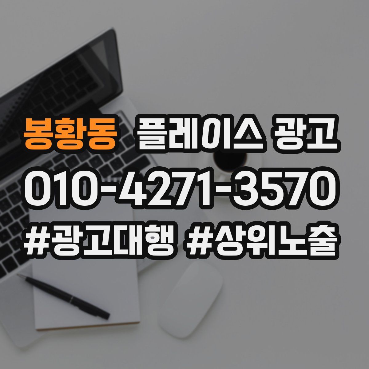 봉황동 플레이스 광고
