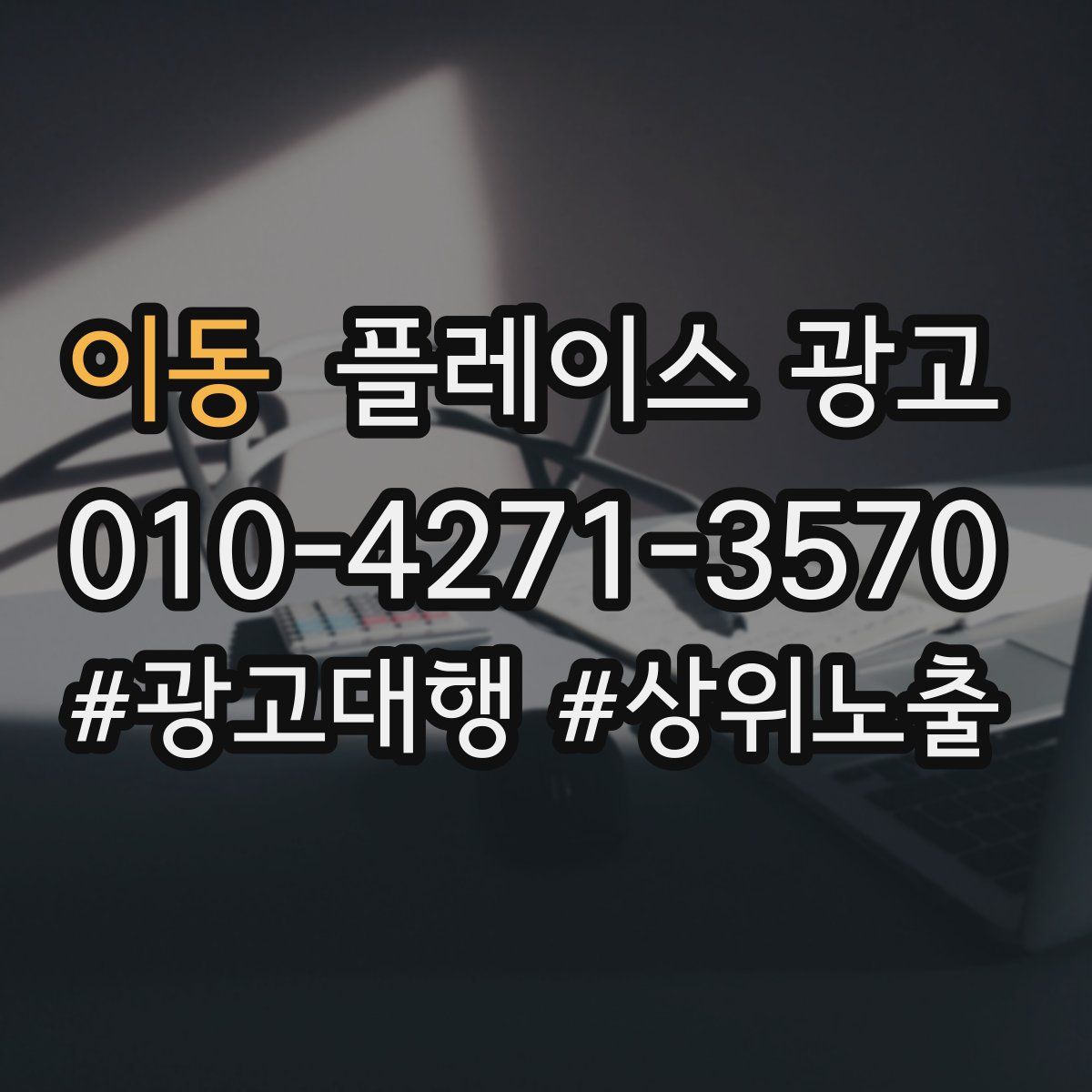 이동 플레이스 광고