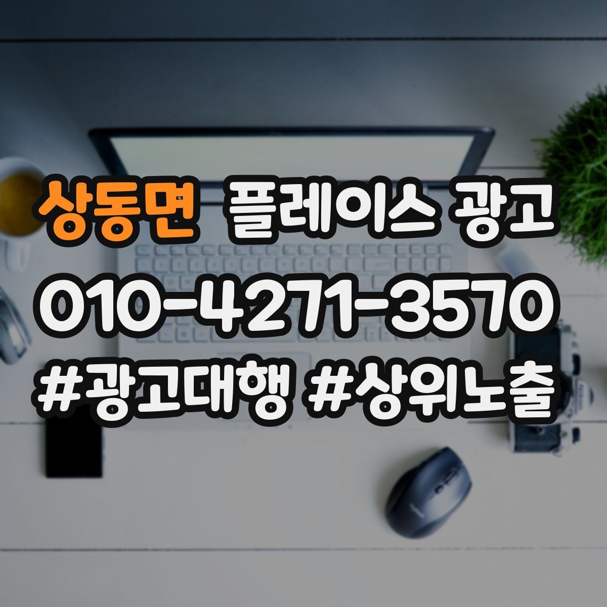 상동면 플레이스 광고